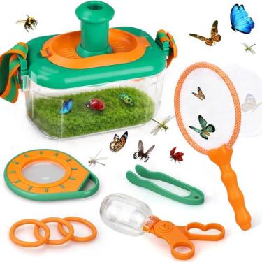 Imagem de Bug Catcher TOY Life para crianças ao ar livre com rede de borboletas 