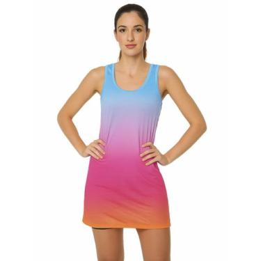 Imagem de Vestido Fitness Adulto Ginastica Beach Tennis Proteção Solar UV50+ - C