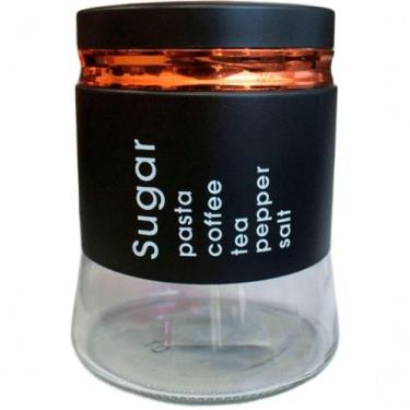 Imagem de Frasco Pote Sugar De Vidro Porta Mantimentos Tampa Hermético - OUTRAS 