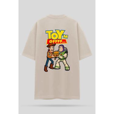 Imagem de Camiseta Oversized Shatark Toy Story - Off White-Masculino