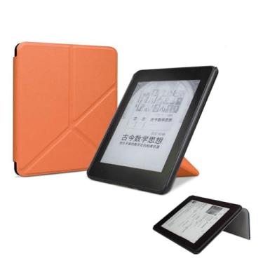 Imagem de Yzlvigrous 7 Polegadas Capa para Kindle Oásis 9/10ª Geração 2017/2019, Cobertura de Casca de Origami Ultrafina com Tampa Traseira de PC com Recurso de Vigília do Sono Automático