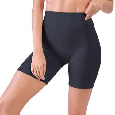 Imagem de Short Modelador Microfibra - donna, G, Preto