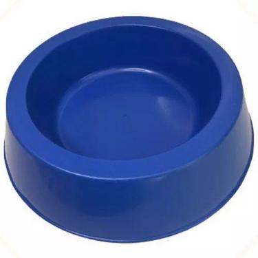 Imagem de Comedouro 600ml de Plástico Azul - Tuca Casa