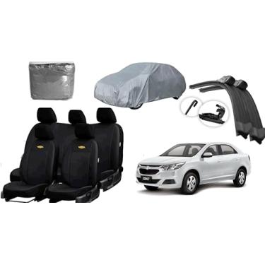 Imagem de Capa de couro +Capa de cobrir + Limpador de para - brisa -GM Cobalt 16-20