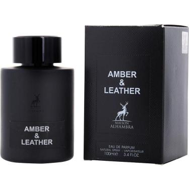 Imagem de Perfume Masculino Maison Alhambra Amber & Leather Eau De Parfum Spray 100 Ml