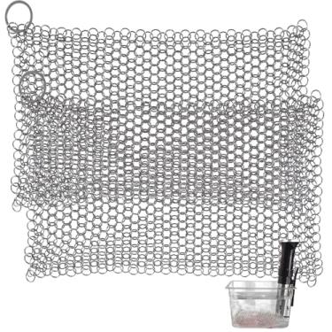 Imagem de 2 peças de aço inoxidável Sous Vide Rede de Pesos 20 x 20 cm Auxiliar de Sous Vide para Cozimento Preciso Mantenha os Alimentos Sous Vide debaixo d'água