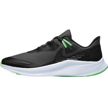 Imagem de NIKE Quest 3 Shield Cq8894 Tênis de corrida masculino, Preto, branco, 40 BR