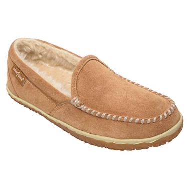 Imagem de Minnetonka Pantufas femininas de camur a temperada para uso interno e externo, Cinnamon, 10