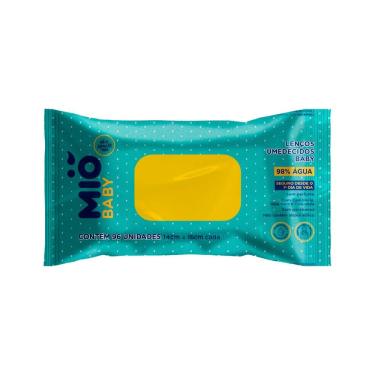 Imagem de Lenço Umedecido Mió Baby 98% Água Sem Perfume 96 Unidades