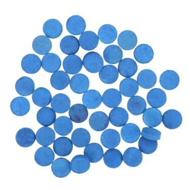 Imagem de KIMISS 50 Peças de Pontas de Taco de Bilhar de Couro Com Caixa de Armazenamento - Substitua Pontas de Taco de Sinuca e Bilhar Em Tamanhos de 9 Mm, 10 Mm, 1 M para Controle e Desempenho Aprimorados