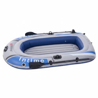 Imagem de Bote Barco Caiaque Inflavel 2 Pessoas Reforçado Remo Inflador Pesca Pr