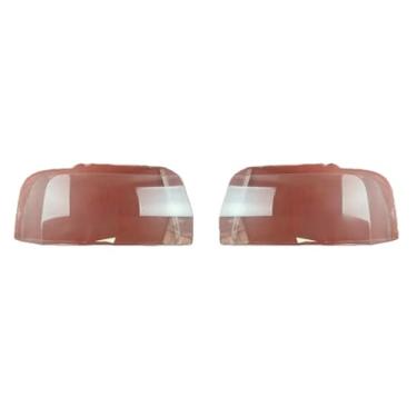 Imagem de Compatível com lincoln navigator 2010-2013 farol escudo capa de lente do farol do carro substituição abajur lampcover escudo máscara(A Pair)
