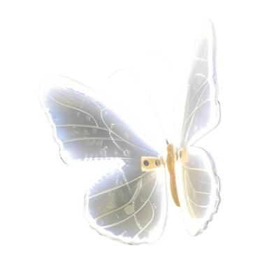 Imagem de Generic Luminária de Borboleta para Exterior, Estátua de Jardim 12V, Escultura de Animal para Jardinagem Doméstica, Jardim, Gramado e Caminho