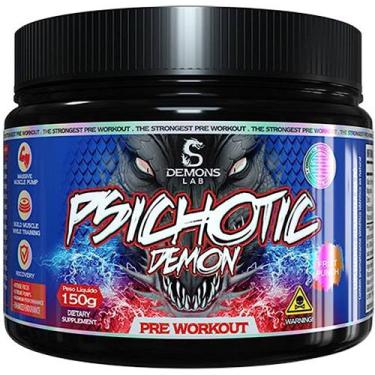 Imagem de Psichotic Demon Black - Demons Lab - 150g - Sabor Frutas Vermelhas - n