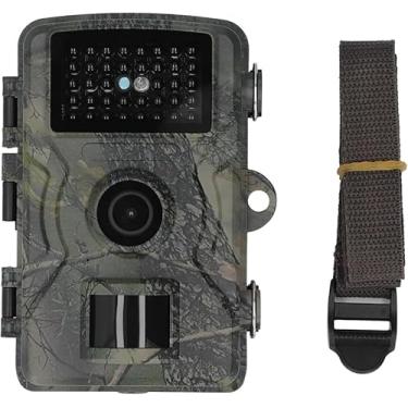 Imagem de Camera de Caça e Trilha 16MP Monitoramento de Animais com Ativação por Movimento IP66 Visão Noturna Infrarrova Escuta Sensor PIR Disparo Rápido para Observação
