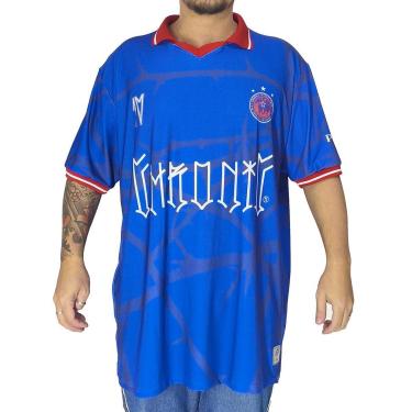Imagem de Camiseta Chronic Big Time Guadalupe Arabesco 048 Azul-Masculino
