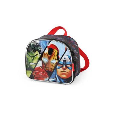 Imagem de Lancheira Térmica Escolar dos Vingadores by Luxcel Ref.39763