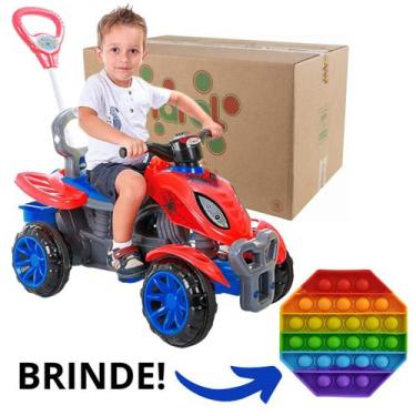 Imagem de Carrinho de Passeio Infantil Quadriciclo Andador Spider Bebe - Maral