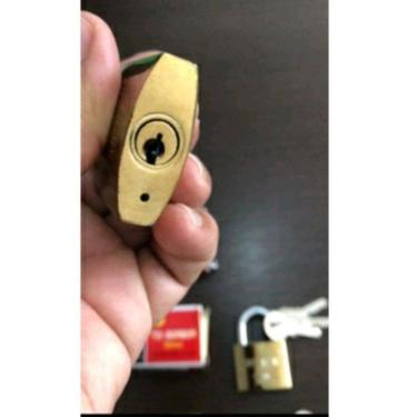 Imagem de Cadeado Individual 30Mm Miolo Latao Material Isamak