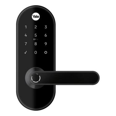 Imagem de Fechadura Digital Embutir Biometria Cartao Senha - Yale