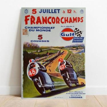 Imagem de Placa Decorativa Francorchamps - TaColado, 40x60cm