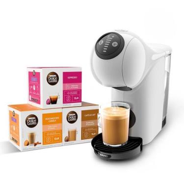 Imagem de Kit Cafeteira Dolce Gusto Genio S Basic Branca + 30 Cápsulas - NESCAFÉ