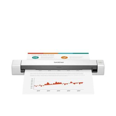 Imagem de Scanner Brother DS-640 Portátil, Branco