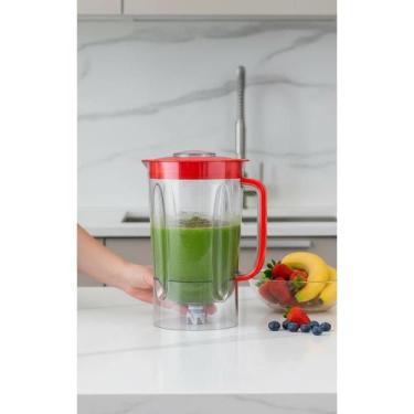 Imagem de Copo Liquidificador Vermelho 2L - Compatível Philco Britania - Congrat