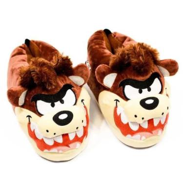 Imagem de Pantufa 3D Taz Looney Tunes M Zona Criativa 10071625 - Zonacriativa