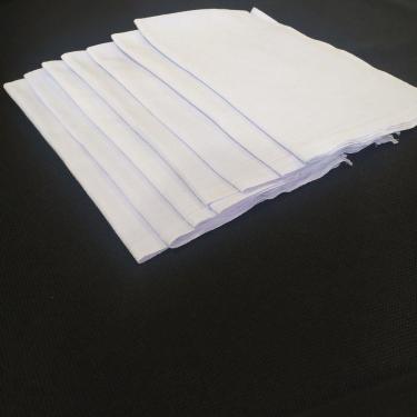 Imagem de Jogo de Pano de Prato - 07 Peças - Com Bainha - Branco