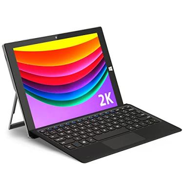 Imagem de Jumper Laptop 2 em 1, Tablet PC com tela sensível ao toque IPS 2K de 8,9 polegadas com teclado, tablet Windows 10, CPU Intel N3350, 4GB RAM 64GB ROM, Tipo-C, suporta Micro HDMI, laptop conversível, leve e portátil