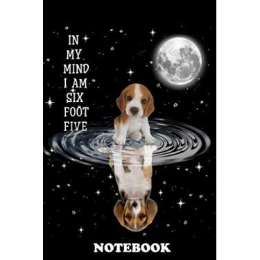 Imagem de Notebook: Beagle Art 20 Poster Decor , Journal for Writing, College Ruled Size 6" x 9", 110 Pages