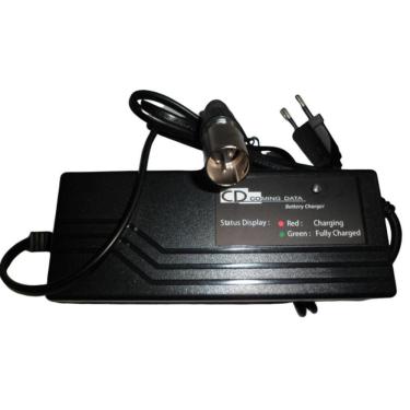 Imagem de Carregador De Bateria  Bivolt  Patinete Elétrico 48V 12Ah