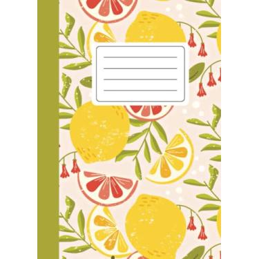 Imagem de Cuaderno sin Cuadricula: Libreta de Diseño con páginas blancas para dibujar, escribir, apuntes | 110 páginas | Tamaño A4 | Limón