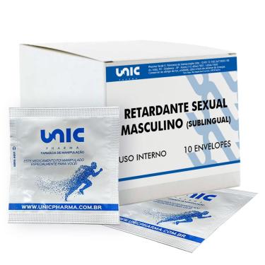 Imagem de Retardante Sexual Masculino (Sublingual) 10 Envelopes