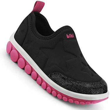 Imagem de Tênis Infantil Feminino Bibi Roller 2.0 Preto Hot Pink Tamanho:24;Cor:Preto