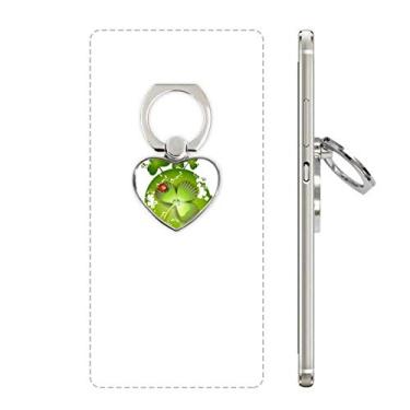 Imagem de Four Clover Ireland St.Patrick's Day Suporte de anel de telefone com suporte universal
