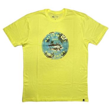 Imagem de Camiseta Natural Art 22300010 Moana Vibes - Amarelo