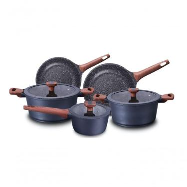 Imagem de Conjunto De Panela Titanium Com Revestimento Cerâmico 5 Peças Mta 8460