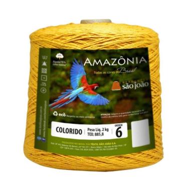 Imagem de Barbante Amazonia 2kg Fio 6 Crochê Tricô