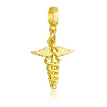 Imagem de Pingente Berloque Símbolo da Contabilidade Pandora Banhado a Ouro 18k - Premium