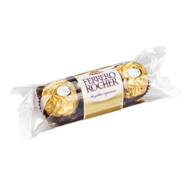 Imagem de Bombom Chocolate Ferrero Rocher T3 - Pacote Com 37,5G