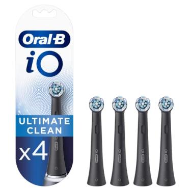 Imagem de Oral-B 4 cabeças de substituição iO Ultimate Clean, refil original para escova de dentes elétrica