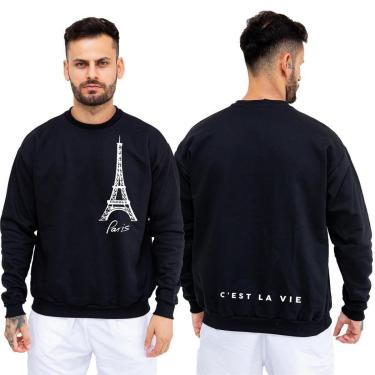 Imagem de Blusa De Frio Moletom Masculina Fechado C'est La Vie Casual-Masculino