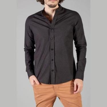 Imagem de Camisa Red Feather Linho Gola Padre-Masculino