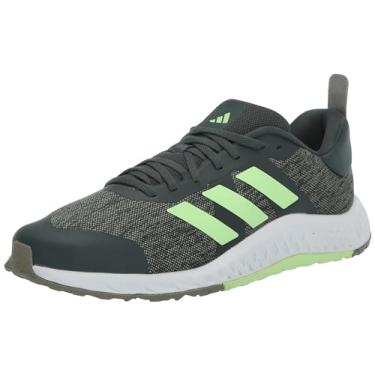 Imagem de adidas Tênis unissex adulto Everyset Trainer, Ivy/Green Spark/Green Spark, 5.5 Wide Women/4.5 Wide Men