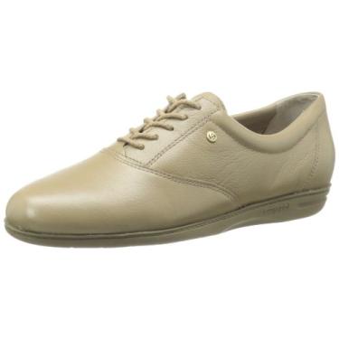 Imagem de Easy Spirit Oxford de couro feminino Motion, Trigo, 8.5 Narrow