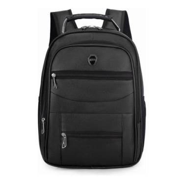 Imagem de Mochila Masculina Reforçada Trabalho Espaçosa Viagem Escolar - Alwy, P