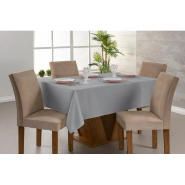 Imagem de Toalha de Mesa Retangular 6 Lugares 2,00 x 1,50 Oxford - Nena Enxovais