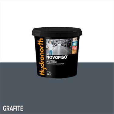 Imagem de Tinta Acrílica Novopiso 900 ML Hydronorth - Cores, Grafite